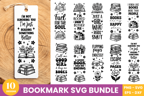 A Designer's Review: Bookmark SVG Bundle for Graphics & T-Shirt Designs