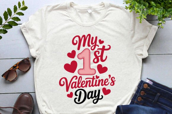 A Handcrafted Valentine Graphic for Authentic T-Shirt Designs