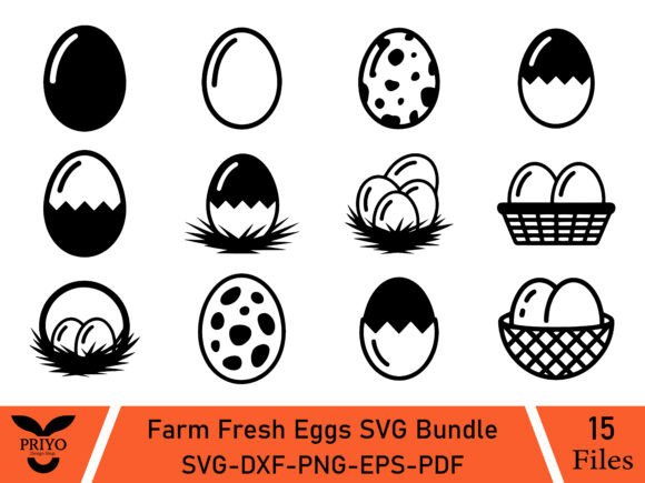 A Practical Review of the Farm Fresh Eggs SVG Bundle Graphics