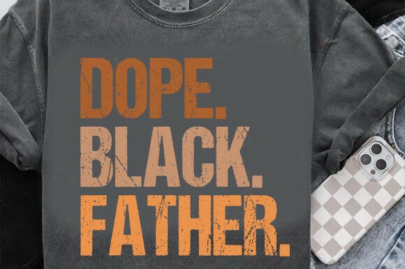 Designing for Community: The Black Dad Dope Black Father SVG