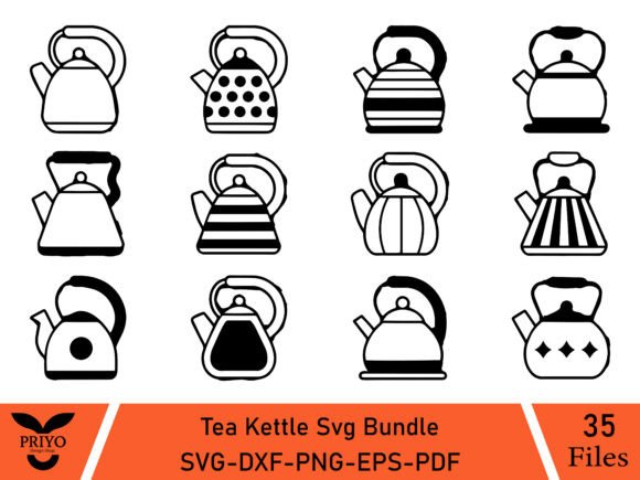 Real Publishing Review of the Tea Kettle SVG Bundle