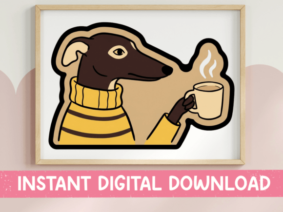 The Greyhound Coffee SVG: A Publisher's Review for Blog Graphics
